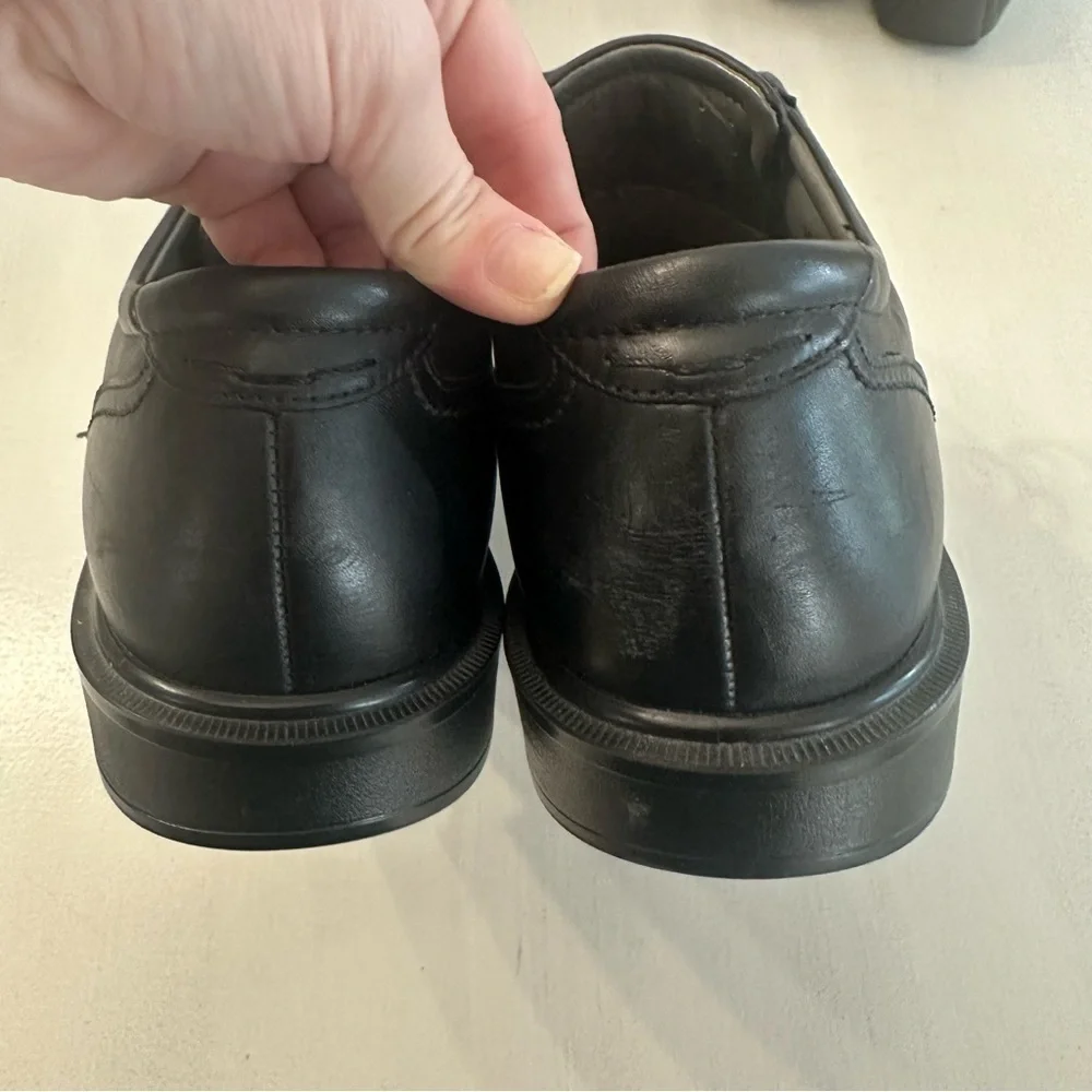 SAS Men’s Tripad Comfort Oxford Black Leather Lace Up Dress Shoes Sz 12 GUC
